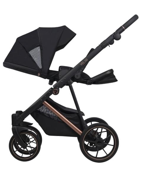 Детская коляска Riko Velar 2 в 1 05 Magma (черный)