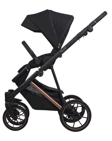 Детская коляска Riko Velar 2 в 1 05 Magma (черный)