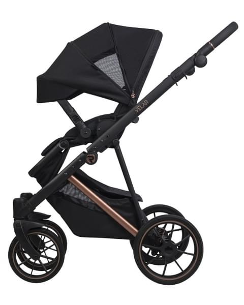 Детская коляска Riko Velar 2 в 1 05 Magma (черный)