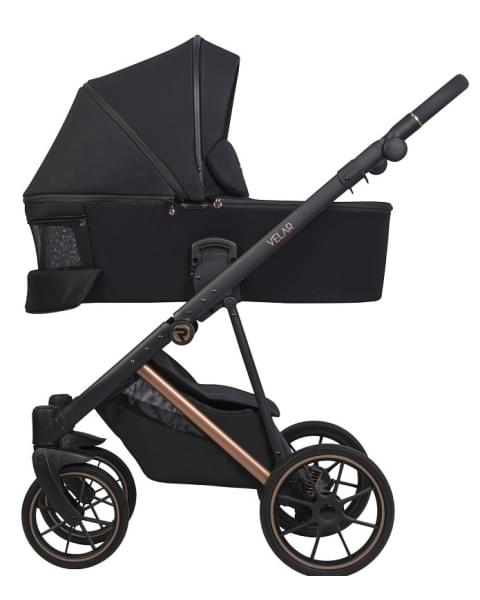 Детская коляска Riko Velar 2 в 1 05 Magma (черный)