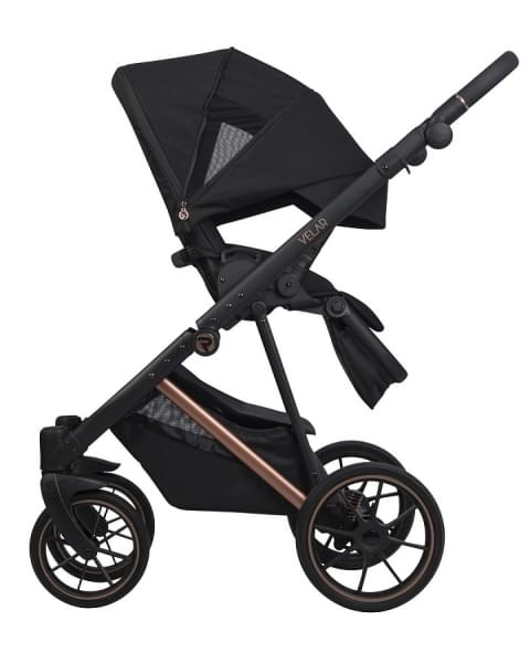 Детская коляска Riko Velar 2 в 1 05 Magma (черный)