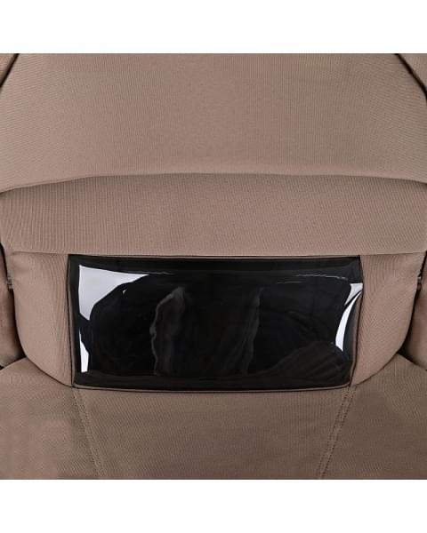 Детская коляска Roan Bass Next Classic d12 3 в 1 с автокреслом Tutis Elo Lux EduSky Black RCL266/1 Amber