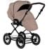 Детская коляска Roan Bass Next Classic d12 3 в 1 с автокреслом Tutis Elo Lux EduSky Black RCL266/1 Amber
