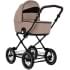 Детская коляска Roan Bass Next Classic d12 3 в 1 с автокреслом Tutis Elo Lux EduSky Black RCL266/1 Amber