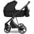 Детская коляска Roan Sol Vintage Luxury 2 в 1 VIN 05/CB Caviar Black/Nickel/руч.Black