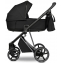 Детская коляска Roan Sol Vintage Luxury 2 в 1 VIN 05/CB Caviar Black/Nickel/руч.Black