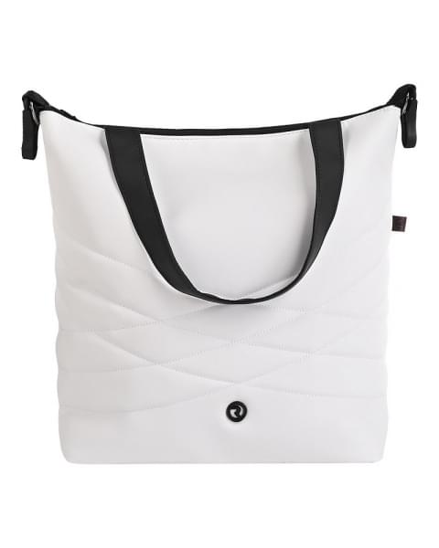 Детская коляска Roan Sol Кожа 3 в 1 с автокреслом Tutis Elo Lux EduSky Black RSL/2024 White/Black/руч.Тем.коричневый