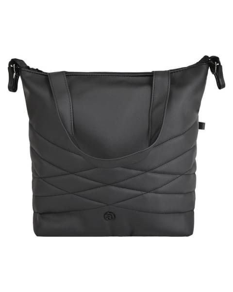 Детская коляска Roan Sol Кожа 3 в 1 с автокреслом Tutis Elo Lux EduSky Black RSL/2027 Black /Black/руч.Черный