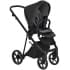 Детская коляска Roan Sol Кожа 3 в 1 с автокреслом Tutis Elo Lux EduSky Black RSL/2027 Black /Black/руч.Черный