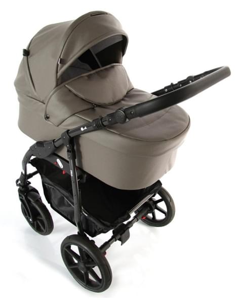 Детская коляска Sevillababy Stilo 2 в 1 St-02 т. серый экокожа