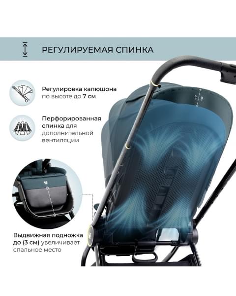 Детская коляска Sweet Baby Elegante 2 в 1 GL Blue