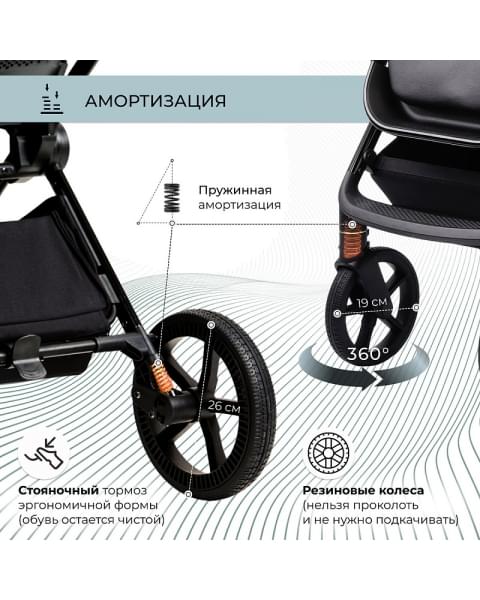 Детская коляска Sweet Baby Elegante 2 в 1 GL Blue