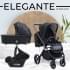 Детская коляска Sweet Baby Elegante 3 в 1 GL Black