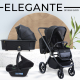 Детская коляска Sweet Baby Elegante 3 в 1 GL Black