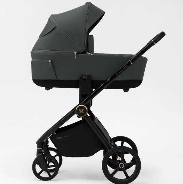 Детская коляска Sweet Baby Stella Plus Therma 2 в 1 427415 Dark Grey