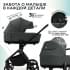 Детская коляска Sweet Baby Stella Plus Therma 2 в 1 427415 Dark Grey