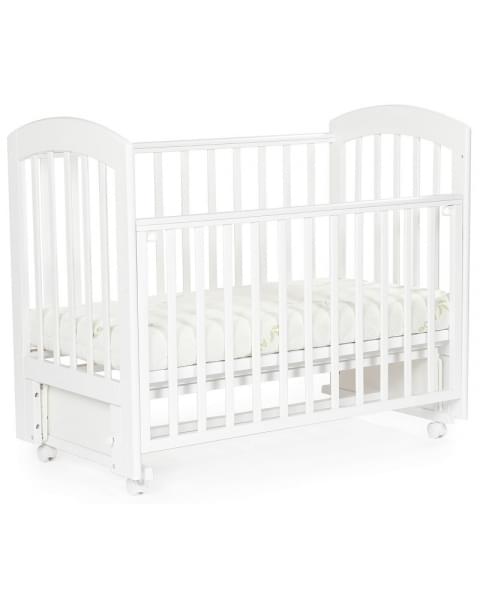 Детская кроватка Bebizaro Regency маятник универсальный 01 WHITE
