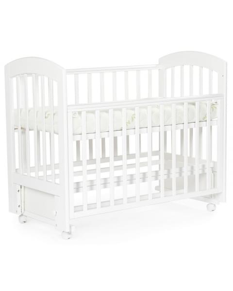Детская кроватка Bebizaro Regency маятник универсальный 01 WHITE