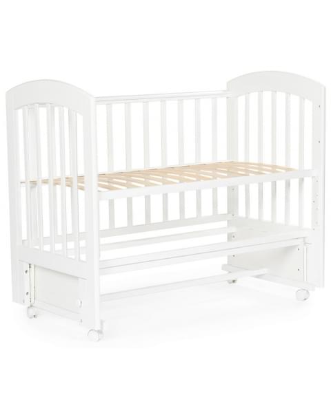 Детская кроватка Bebizaro Regency маятник универсальный 01 WHITE