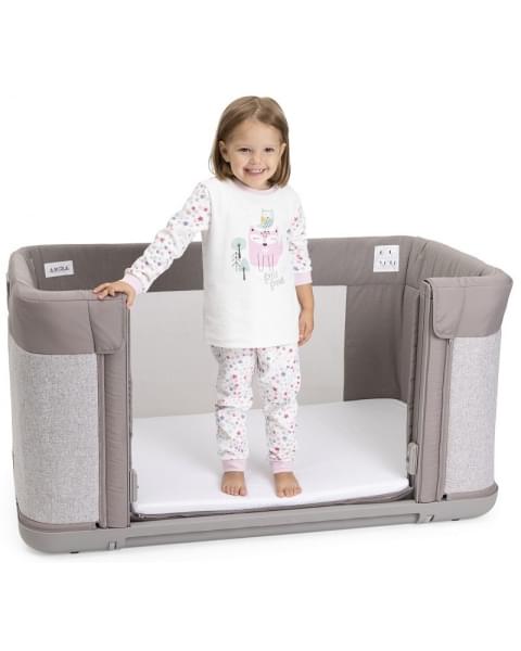 Детская приставная кроватка Chicco Next2Me Forever, Almond (Бежевый)