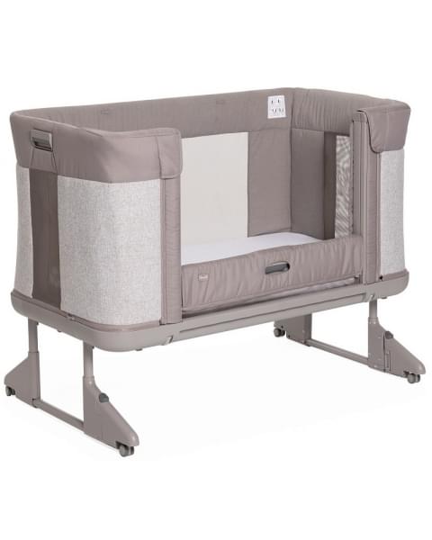 Детская приставная кроватка Chicco Next2Me Forever, Almond (Бежевый)