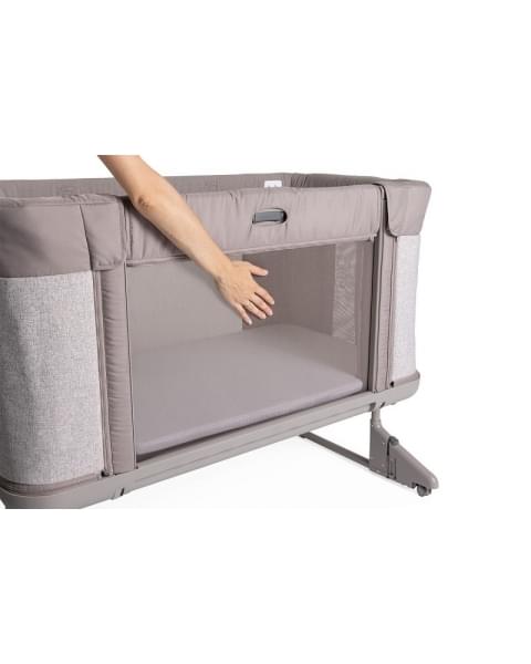 Детская приставная кроватка Chicco Next2Me Forever, Almond (Бежевый)