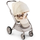 Детская прогулочная коляска Happy Baby Luna 360 beige (flowers) nova