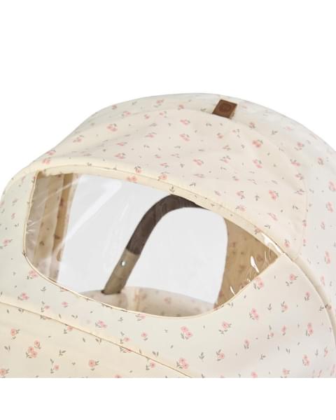 Детская прогулочная коляска Happy Baby Luna 360 beige (flowers)