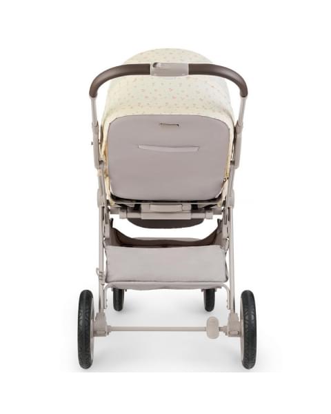 Детская прогулочная коляска Happy Baby Luna 360 beige (flowers)