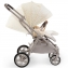 Детская прогулочная коляска Happy Baby Luna 360 beige (flowers) nova