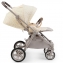 Детская прогулочная коляска Happy Baby Luna 360 beige (flowers) nova