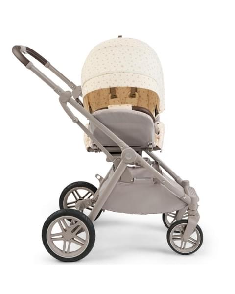 Детская прогулочная коляска Happy Baby Luna 360 beige (flowers)