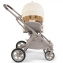 Детская прогулочная коляска Happy Baby Luna 360 beige (flowers) nova