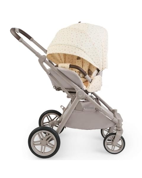Детская прогулочная коляска Happy Baby Luna 360 beige (flowers)