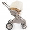 Детская прогулочная коляска Happy Baby Luna 360 beige (flowers) nova