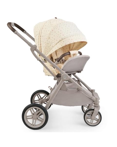 Детская прогулочная коляска Happy Baby Luna 360 beige (flowers)