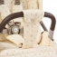Детская прогулочная коляска Happy Baby Luna 360 beige (flowers) nova