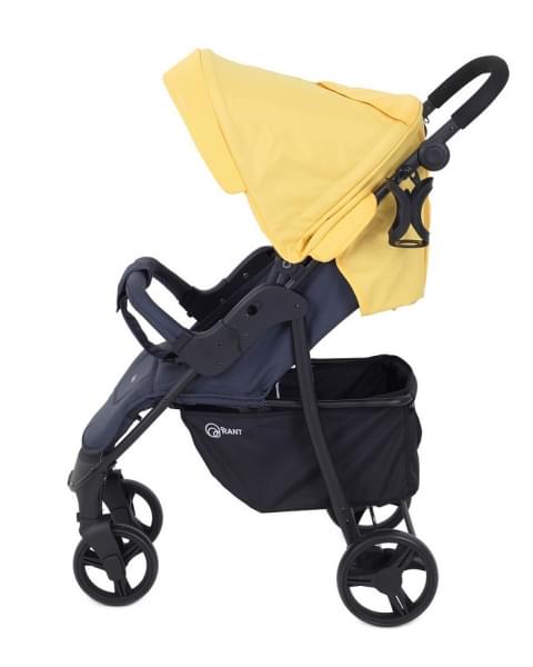 Детская прогулочная коляска Rant basic Kira Yellow