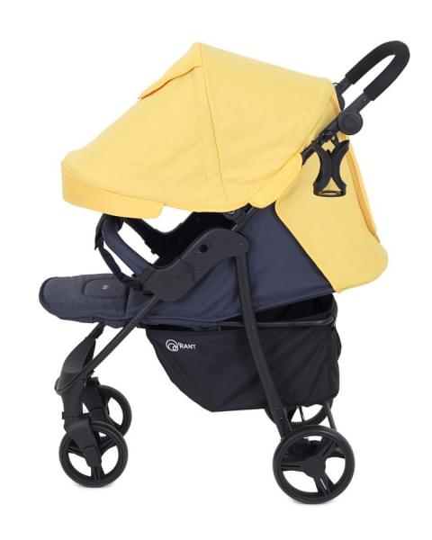 Детская прогулочная коляска Rant basic Kira Yellow