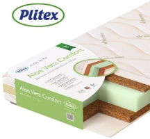 Детский матрас Plitex Aloe Vera Comfort 119х60х12 см. AB-01/1