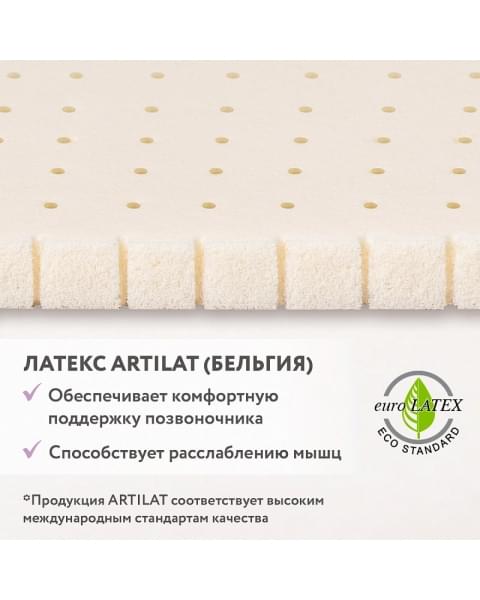 Детский матрас Plitex Комфорт Элит ЭЛ-119-01 119х60х9,5 см