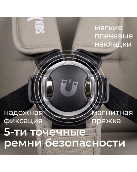Коляска 2 в 1 UNIX Kids Verona / Верона бежевый