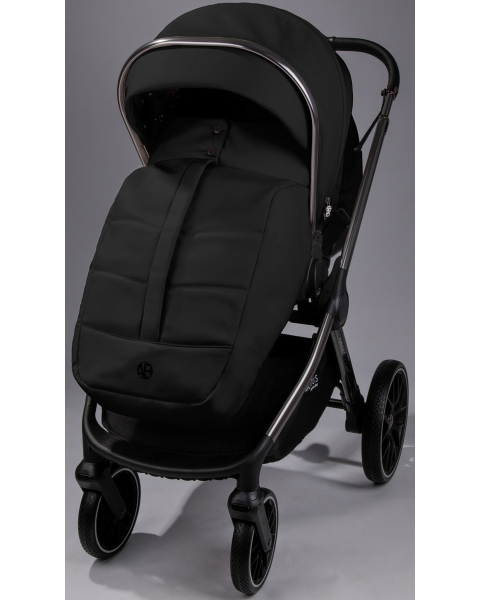 Детская коляска AmaroBaby Motus Premium Ecco 3 в 1 с автокреслом Rant Miro черный