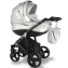 Детская коляска Sevillababy Ravento Eco 2 в 1 RVE-10 серебро экокожа