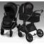 Детская коляска AmaroBaby Motus Premium Ecco 3 в 1 с автокреслом Rant Miro черный