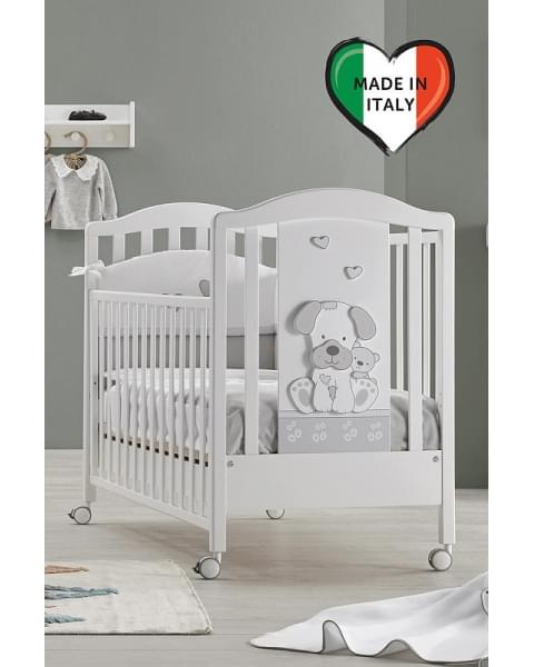 Детская кровать Erbesi Jack белый/серый