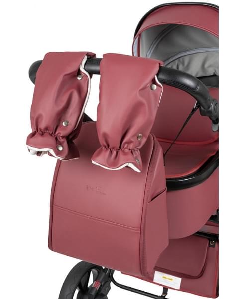 Коляска трансформер Aimile Adventurer бургунди-темный