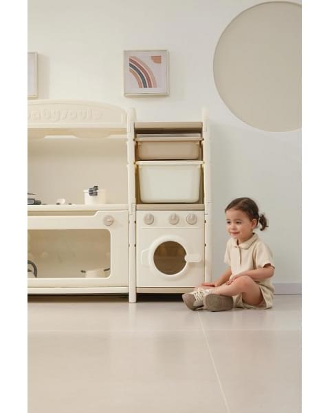 Кухня детская UNIX Kids Cook & Store 6 ящиков Camel