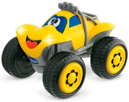 Игрушка Chicco машинка Билли  большие колеса  с д.у желтая