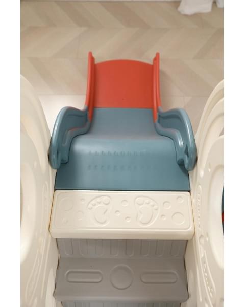 Игровой комплекс с горкой UNIX Kids Bus 171 см Red